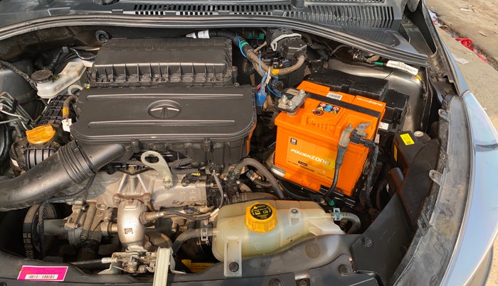 2022 Tata TIGOR XZ PETROL, Petrol, Manual, 52,791 km, Engine View - Left