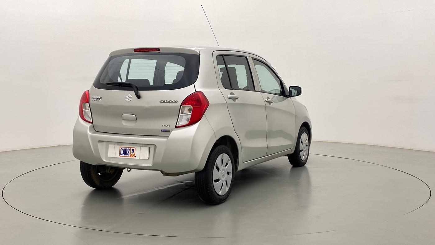2015 Maruti Celerio ZXI AMT, Petrol, Automatic, 53,445 km, Right Back Diagonal
