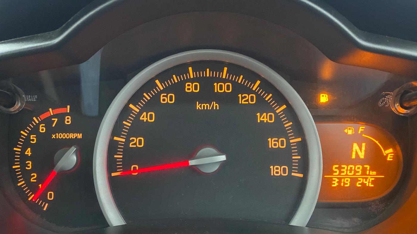 2015 Maruti Celerio ZXI AMT, Petrol, Automatic, 53,445 km, Odometer Image