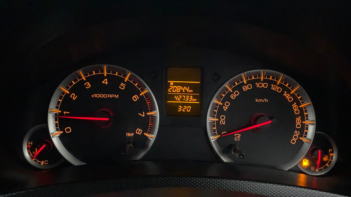 2016 Maruti Swift VXI, Petrol, Manual, 42,808 km, Odometer Image