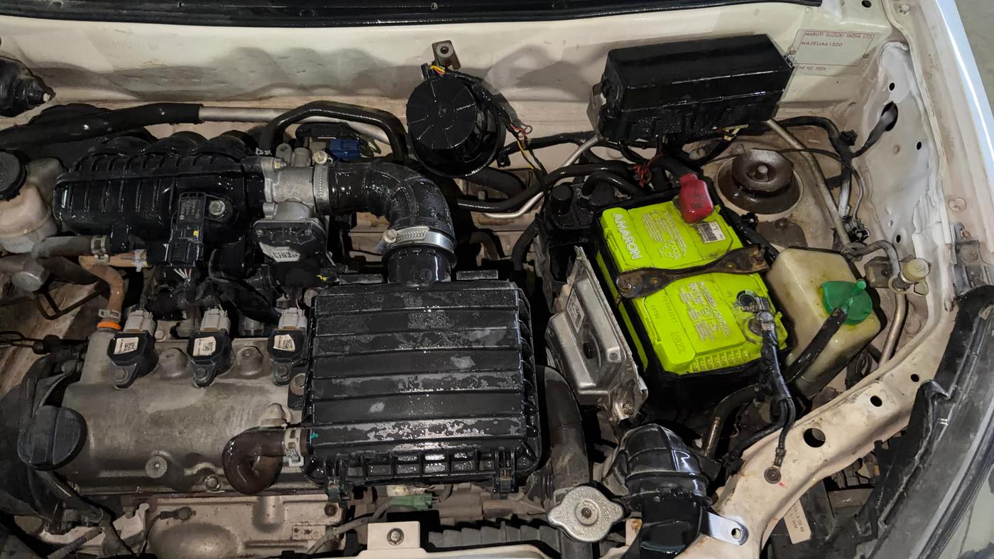 2019 Maruti Alto 800 LXI, Petrol, Manual, 52,531 km, Engine View - Left
