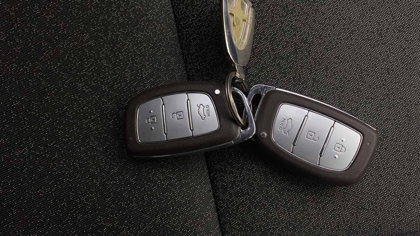 2023 Hyundai EXTER SX (O) CONNECT, Petrol, Manual, 40,734 km, Key Close Up