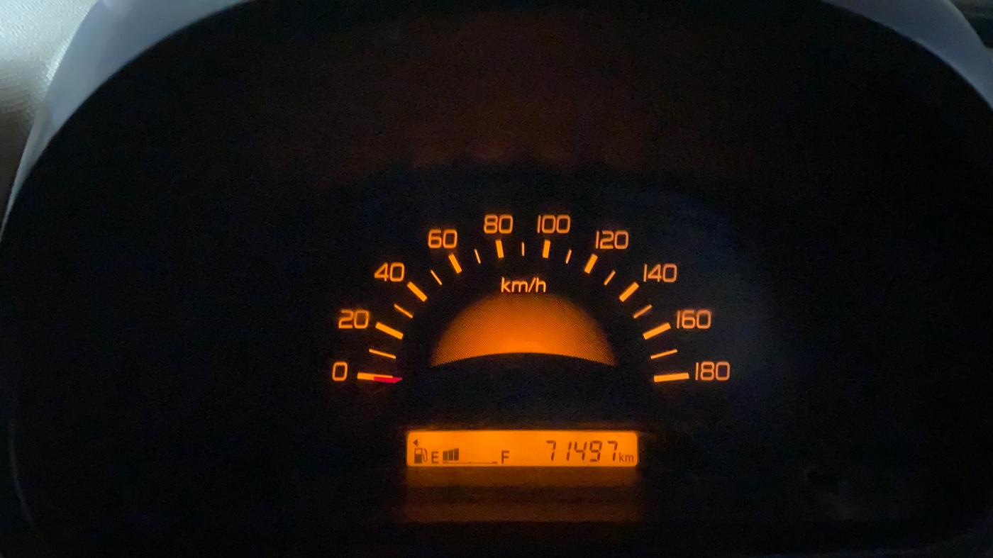 2017 Maruti Wagon R 1.0 LXI CNG, CNG, Manual, 71,612 km, Odometer Image