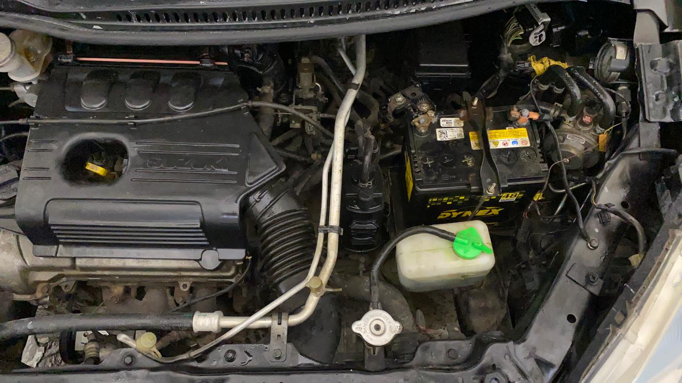2017 Maruti Wagon R 1.0 LXI CNG, CNG, Manual, 71,612 km, Engine View - Left