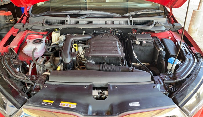 2022 Skoda SLAVIA STYLE 1.0L TSI AT, Petrol, Automatic, 20,469 km, Engine View