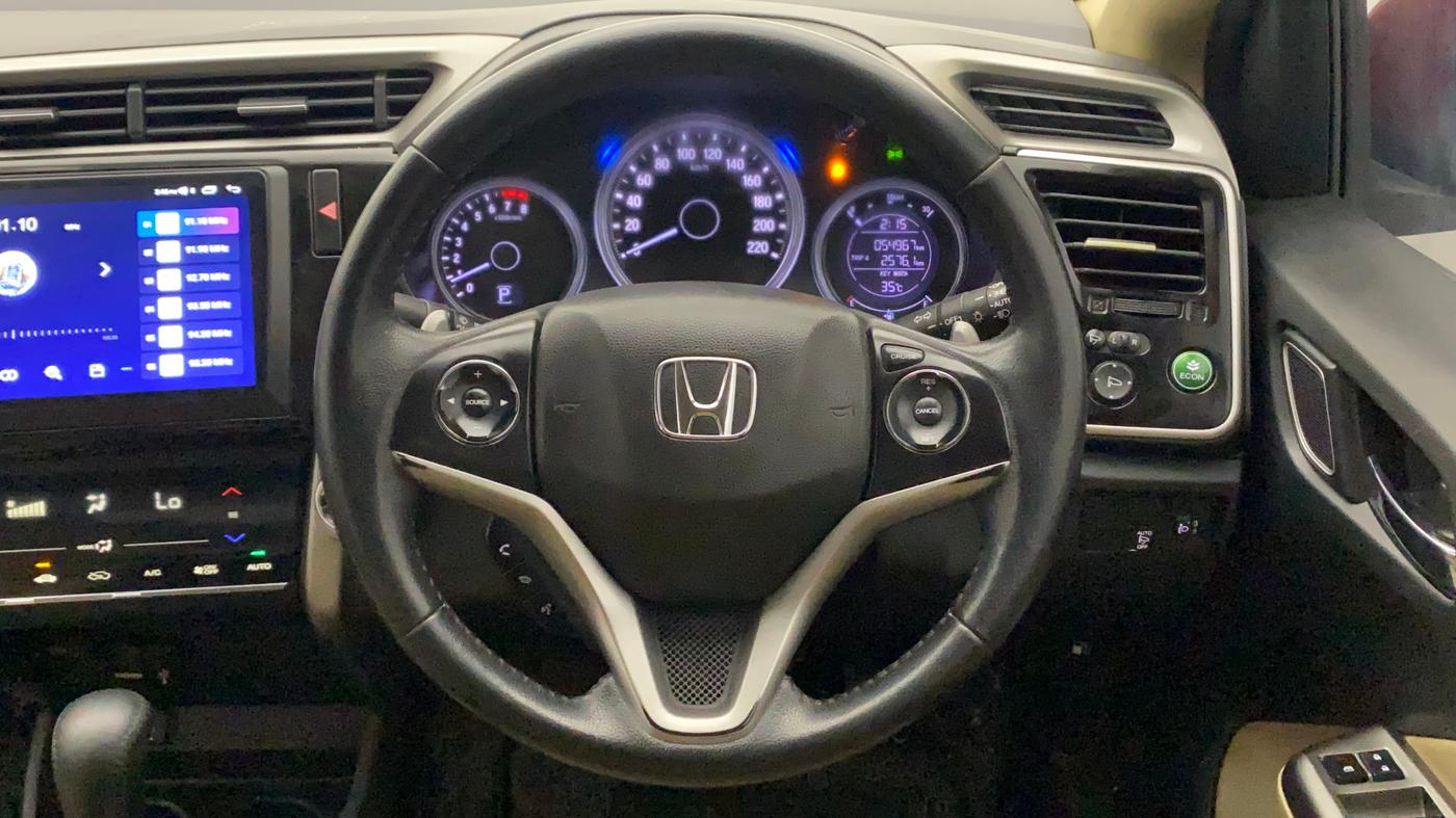 2019 Honda City 1.5L I-VTEC ZX CVT, Petrol, Automatic, 55,529 km, Steering Wheel Close Up