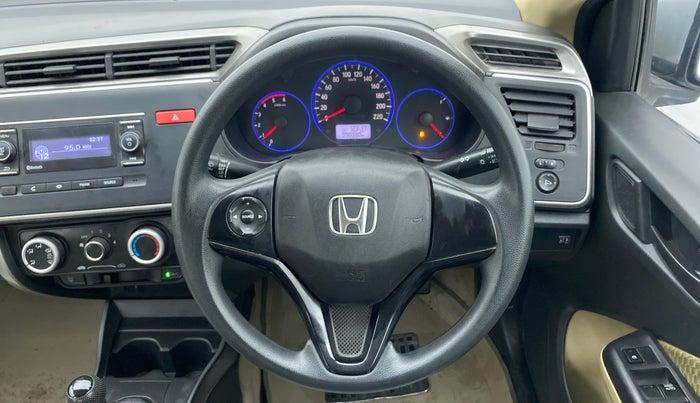 2015 Honda City 1.5L I-DTEC S, Diesel, Manual, 90,695 km, Steering Wheel Close Up