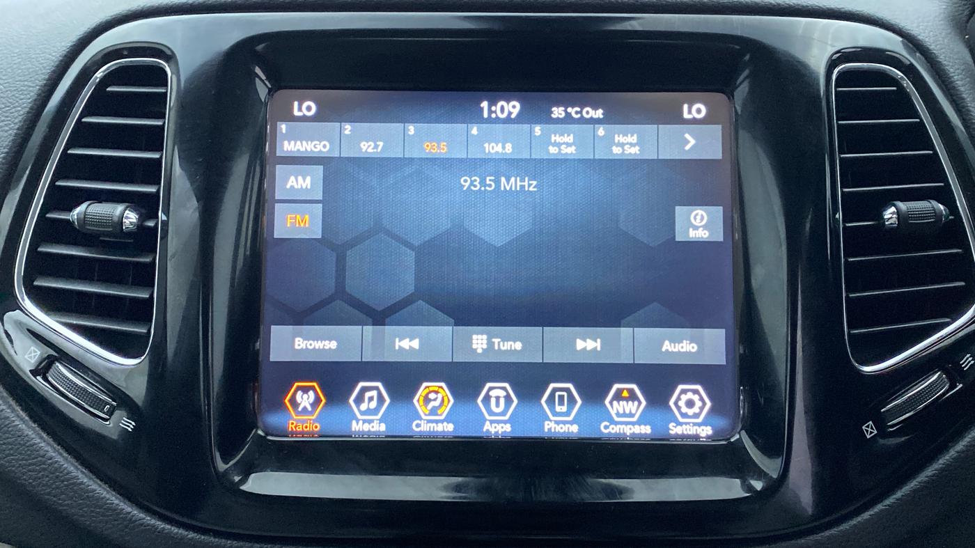 2018 Jeep Compass 2.0 LIMITED PLUS, Diesel, Manual, 61,083 km, Infotainment System