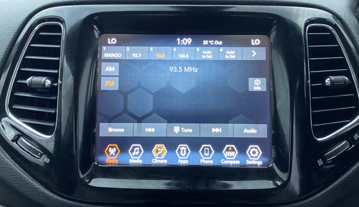2018 Jeep Compass 2.0 LIMITED PLUS, Diesel, Manual, 61,083 km, Infotainment System