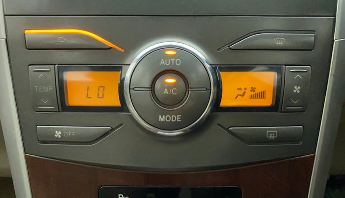 2012 Toyota Corolla Altis VL AT PETROL, Petrol, Automatic, 63,140 km, Automatic Climate Control