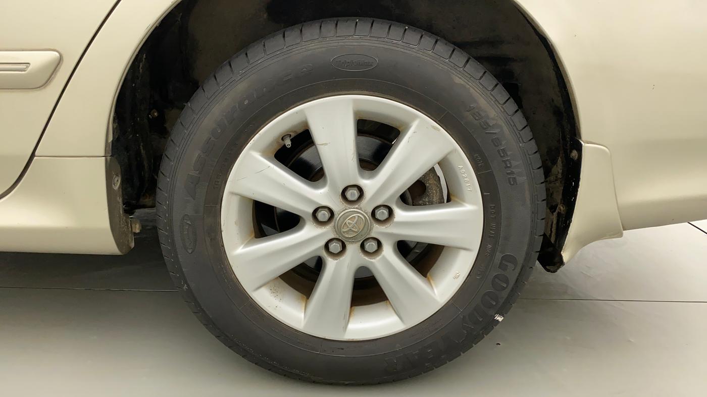 2012 Toyota Corolla Altis VL AT PETROL, Petrol, Automatic, 63,140 km, Left Rear Wheel