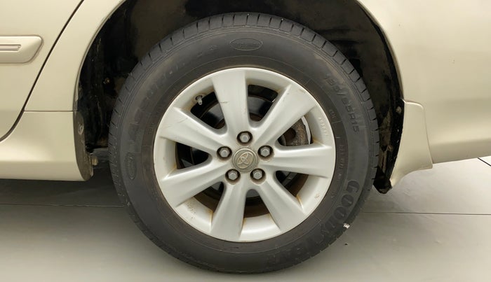 2012 Toyota Corolla Altis VL AT PETROL, Petrol, Automatic, 63,140 km, Left Rear Wheel