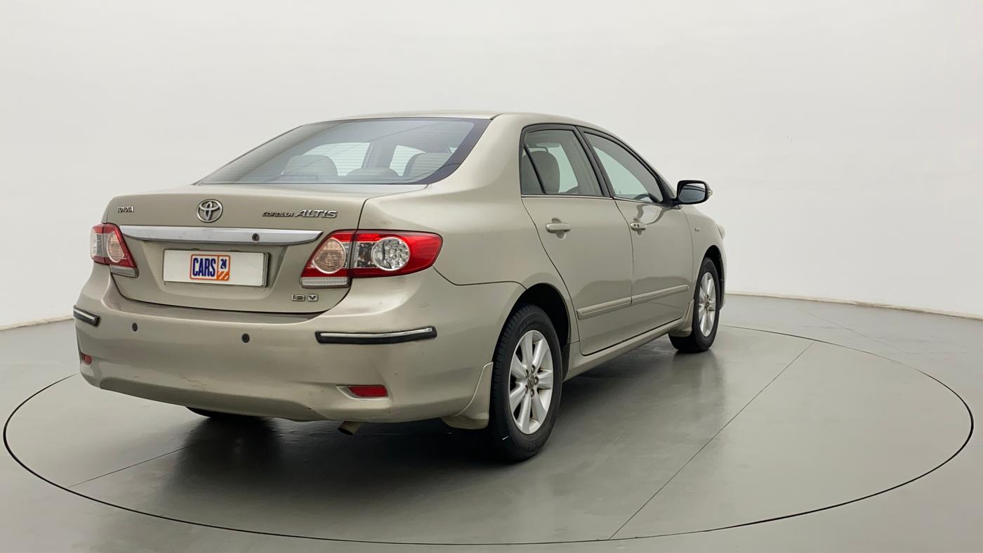 2012 Toyota Corolla Altis VL AT PETROL, Petrol, Automatic, 63,140 km, Right Back Diagonal