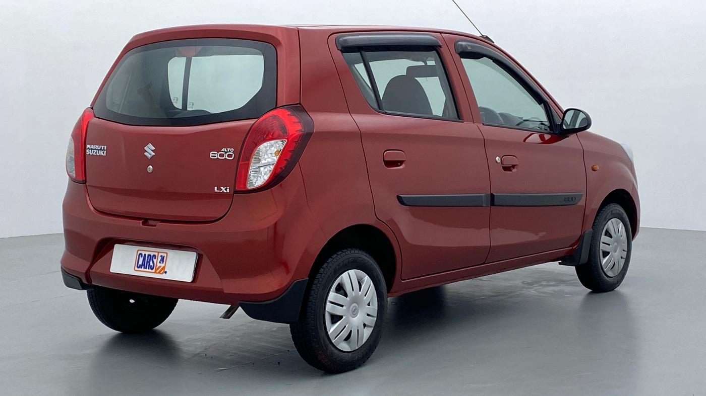 2013 Maruti Alto 800 LXI, Petrol, Manual, 18,794 km, Right Back Diagonal (45- Degree) View