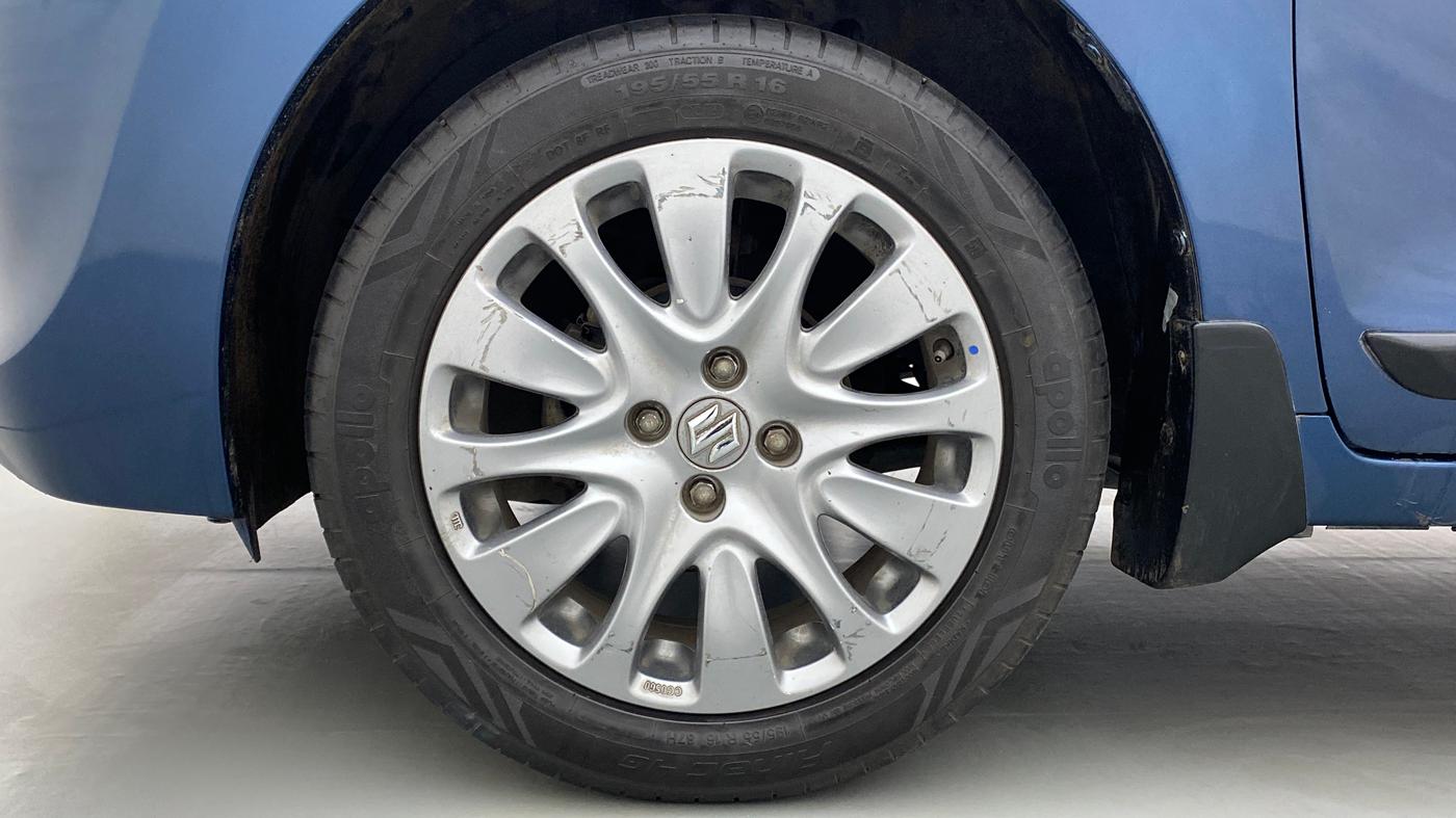 2016 Maruti Baleno ZETA 1.2 K12, Petrol, Manual, 53,631 km, Left Front Wheel