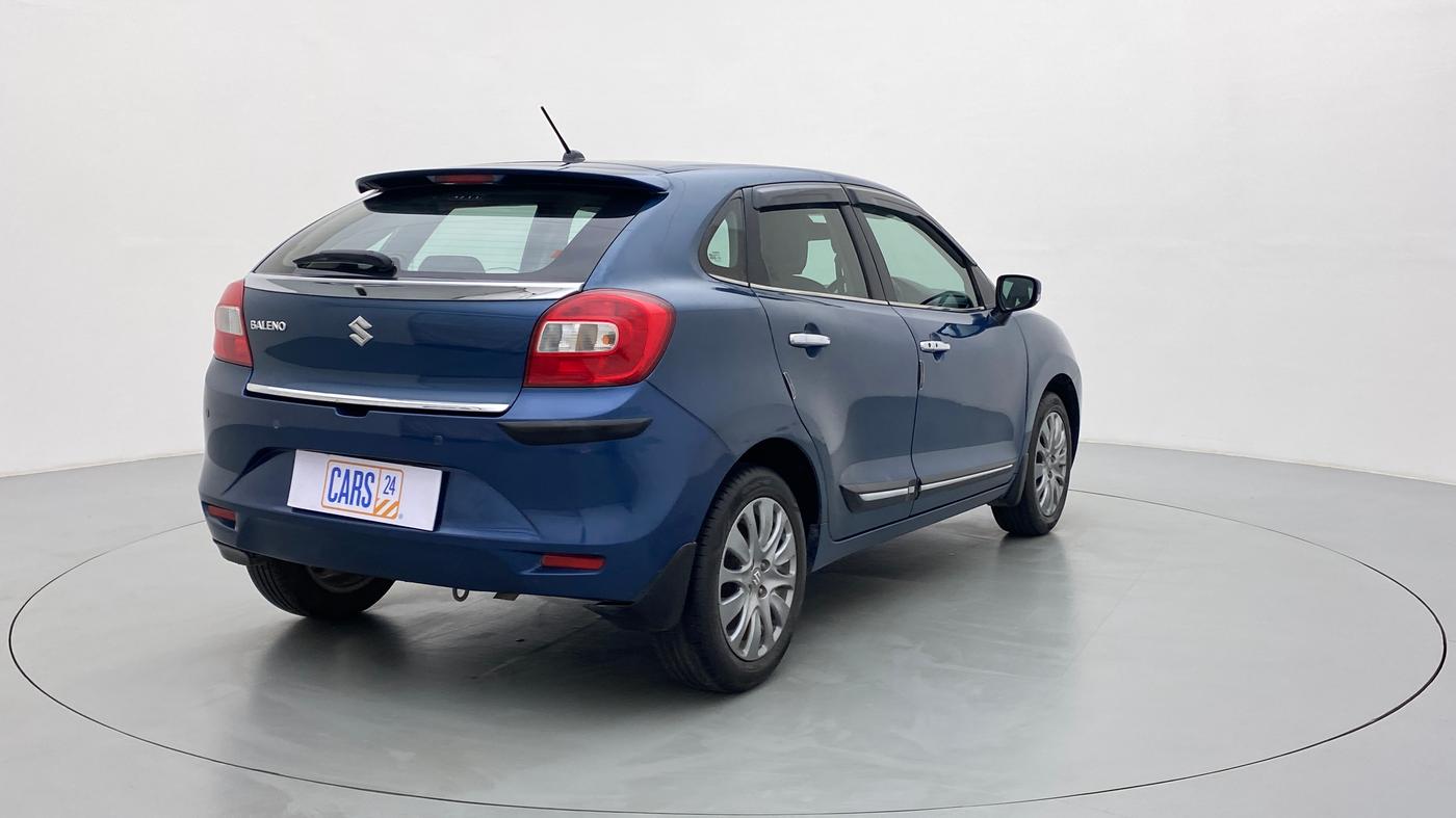 2016 Maruti Baleno ZETA 1.2 K12, Petrol, Manual, 53,631 km, Right Back Diagonal