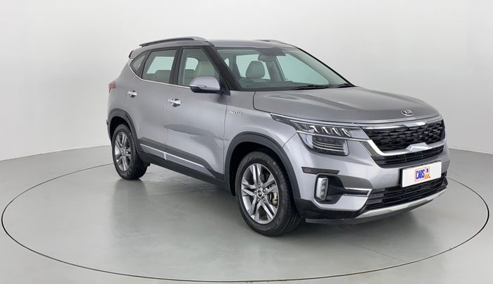 2020 KIA SELTOS HTX+ AT 1.5 DIESEL, Diesel, Automatic, 33,393 km, Right Front Diagonal