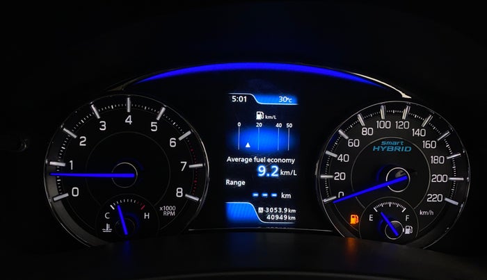 2019 Maruti Ciaz ALPHA 1.5 SHVS PETROL, Petrol, Manual, 40,966 km, Odometer Image