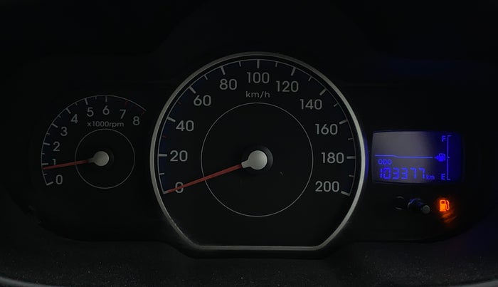 2013 Hyundai i10 SPORTZ 1.2, Petrol, Manual, 1,03,373 km, Odometer Image