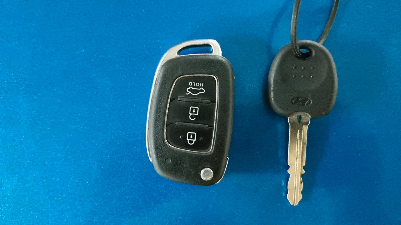 2021 Hyundai GRAND I10 NIOS SPORTZ AMT 1.2 KAPPA VTVT, Petrol, Automatic, 38,633 km, Key Close Up