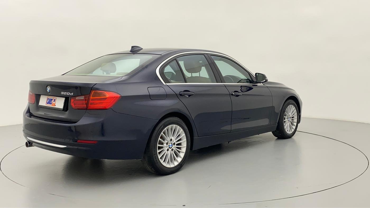 2013 BMW 3 Series 320D LUXURYLINE, Diesel, Automatic, 1,53,870 km, Right Back Diagonal