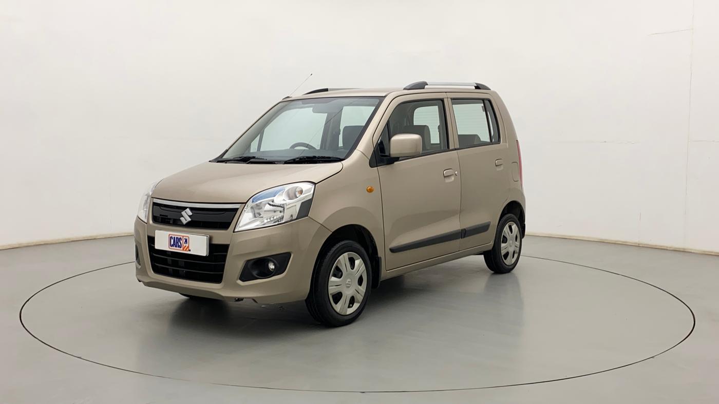 2014 Maruti Wagon R 1.0 VXI, Petrol, Manual, 24,354 km, Left Front Diagonal