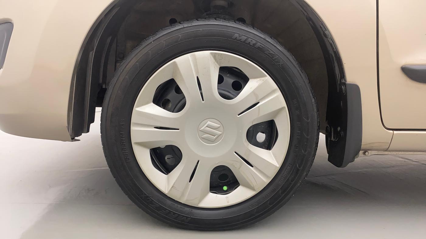 2014 Maruti Wagon R 1.0 VXI, Petrol, Manual, 24,354 km, Left Front Wheel