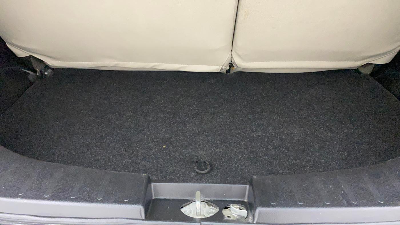 2014 Maruti Wagon R 1.0 VXI, Petrol, Manual, 24,354 km, Boot Inside