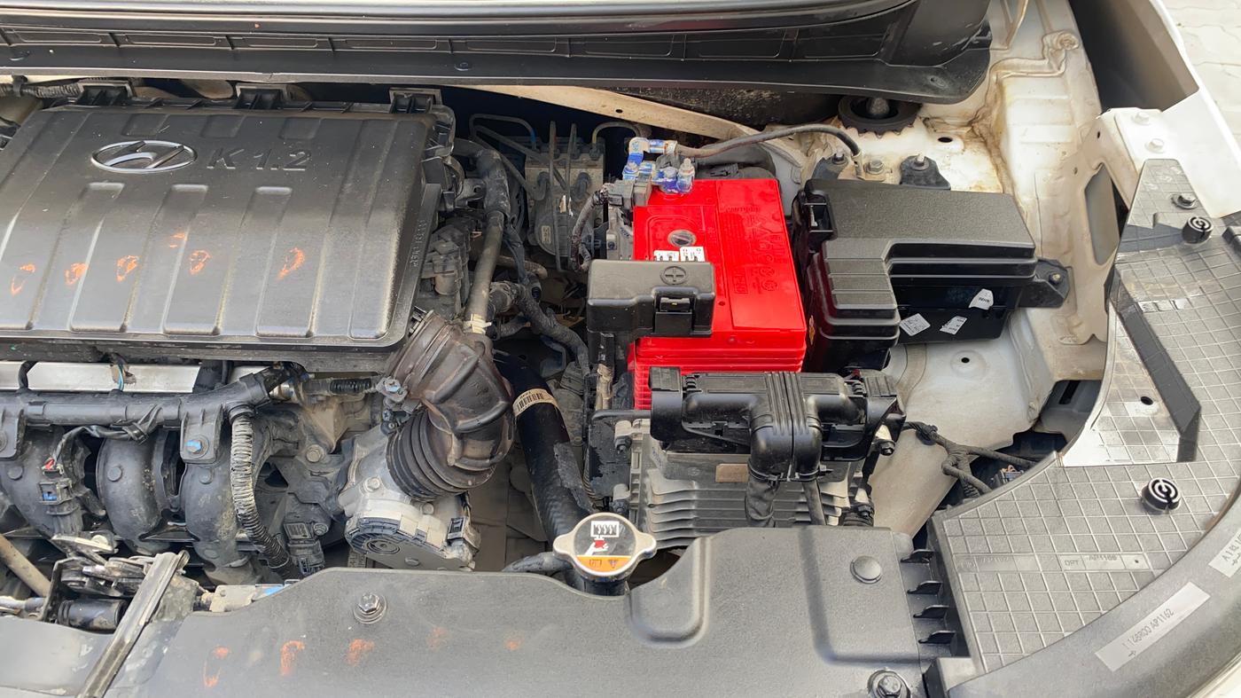 2023 Hyundai EXTER SX(O) 1.2 AMT, Petrol, Automatic, 21,333 km, Engine View - Left