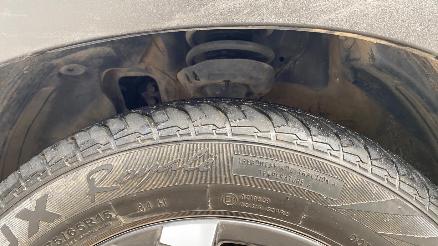 2023 Hyundai EXTER SX(O) 1.2 AMT, Petrol, Automatic, 21,333 km, Left Front Tyre Tread