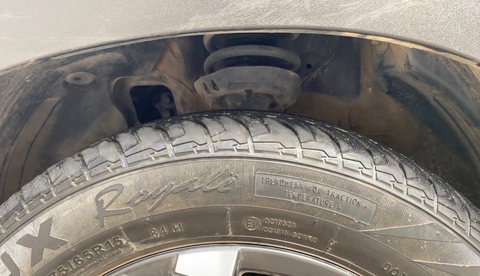 2023 Hyundai EXTER SX(O) 1.2 AMT, Petrol, Automatic, 21,275 km, Left Front Tyre Tread