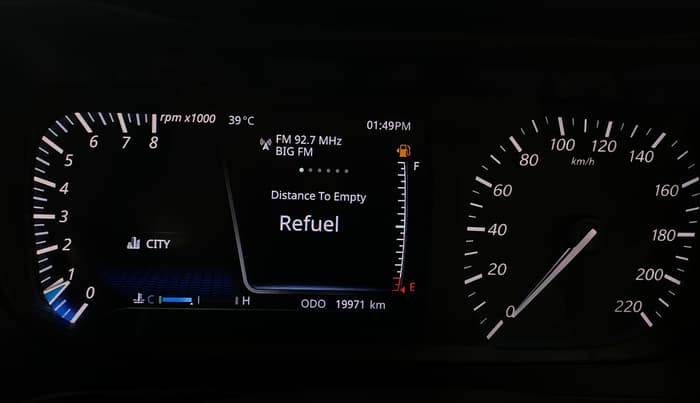 2021 Tata ALTROZ XZ PETROL, Petrol, Manual, 19,968 km, Odometer Image