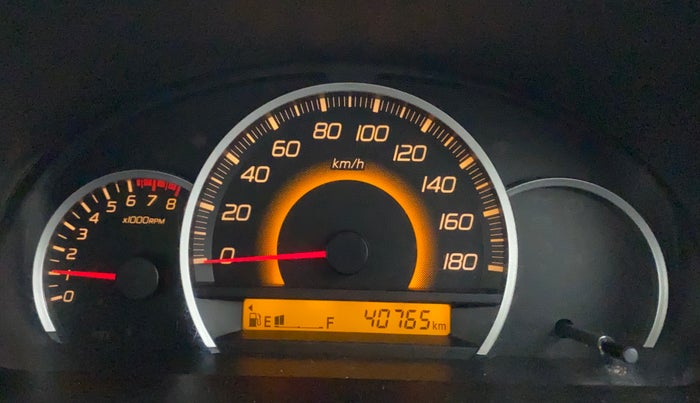 2016 Maruti Wagon R 1.0 VXI OPT, Petrol, Manual, 40,874 km, Odometer Image
