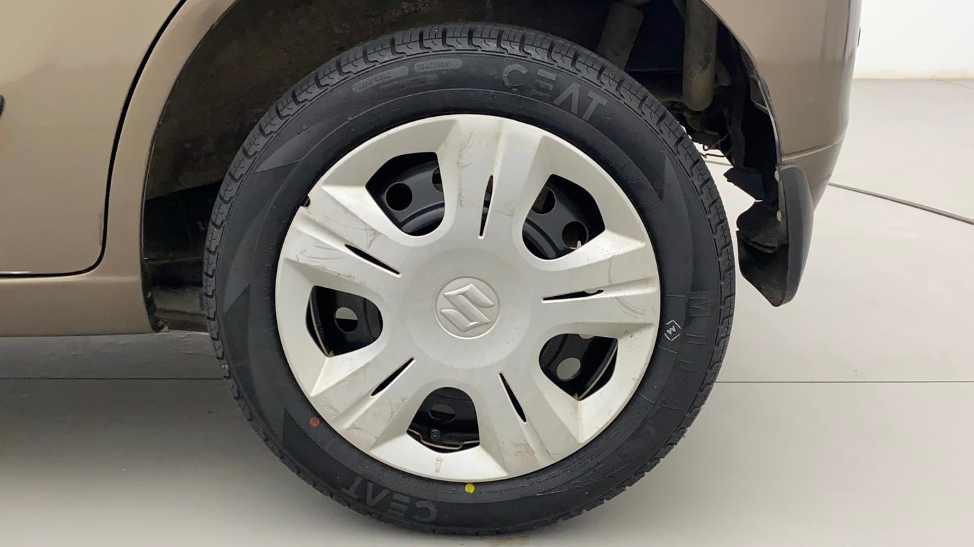 2016 Maruti Wagon R 1.0 VXI OPT, Petrol, Manual, 40,874 km, Left Rear Wheel