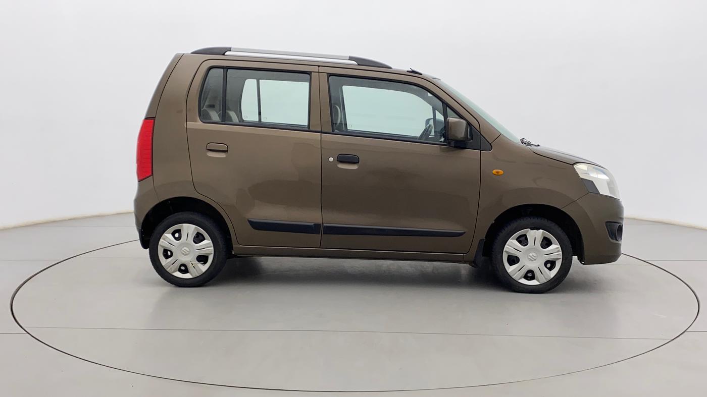 2016 Maruti Wagon R 1.0 VXI OPT, Petrol, Manual, 40,874 km, Right Side View