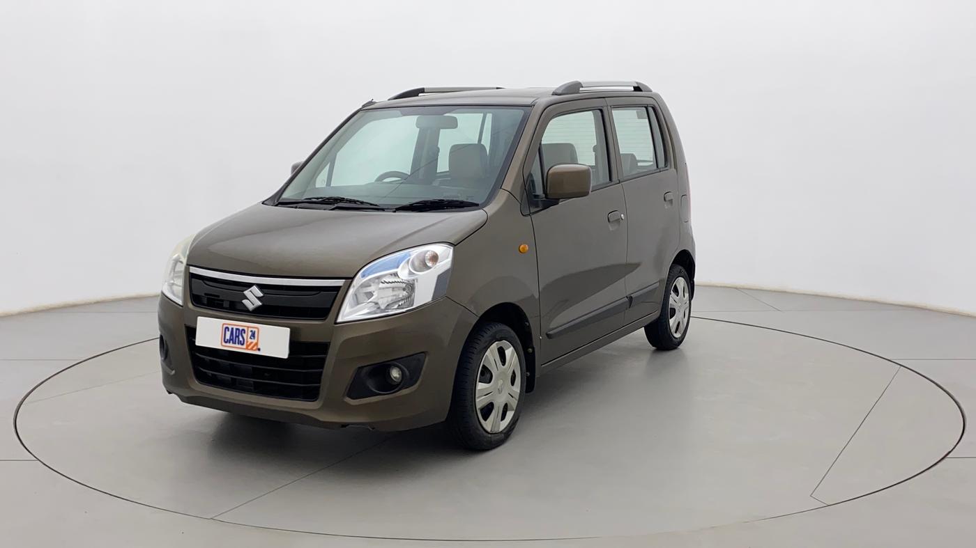 2016 Maruti Wagon R 1.0 VXI OPT, Petrol, Manual, 40,874 km, Left Front Diagonal