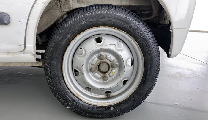 2011 Maruti Alto K10 LXI P, Petrol, Manual, 48,764 km, Left Rear Wheel