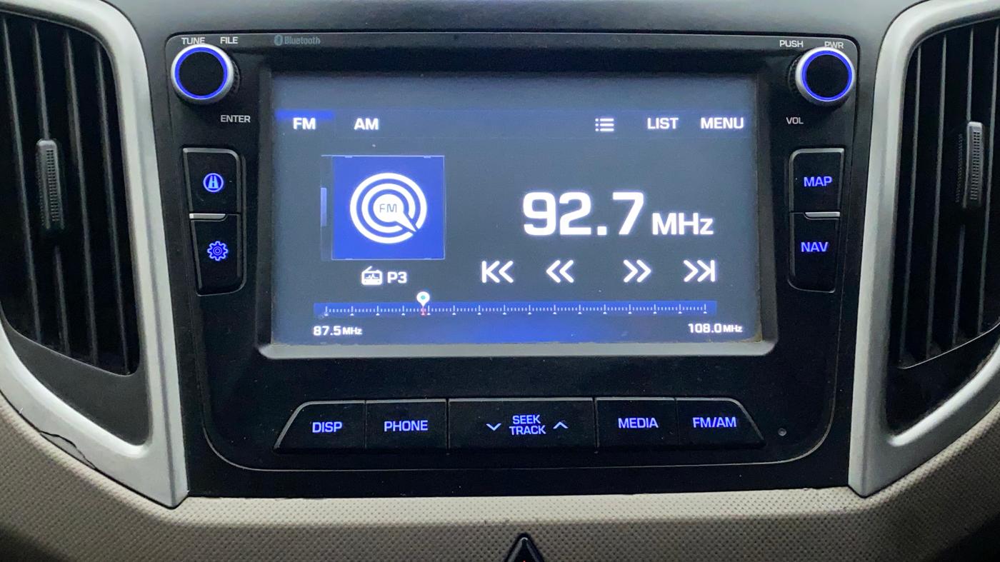2018 Hyundai Creta SX PLUS AT 1.6 PETROL, Petrol, Automatic, 62,737 km, Infotainment System