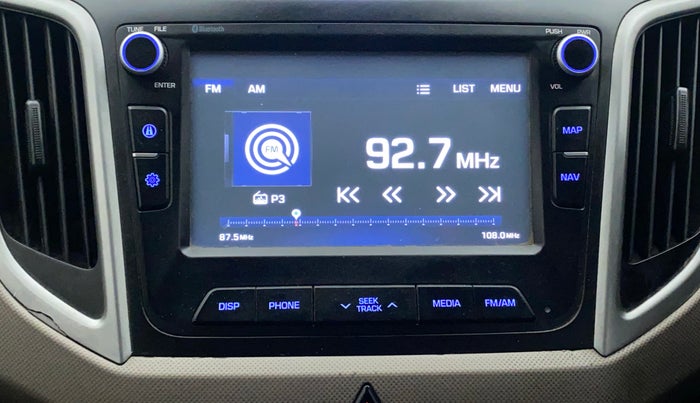 2018 Hyundai Creta SX PLUS AT 1.6 PETROL, Petrol, Automatic, 62,737 km, Infotainment System