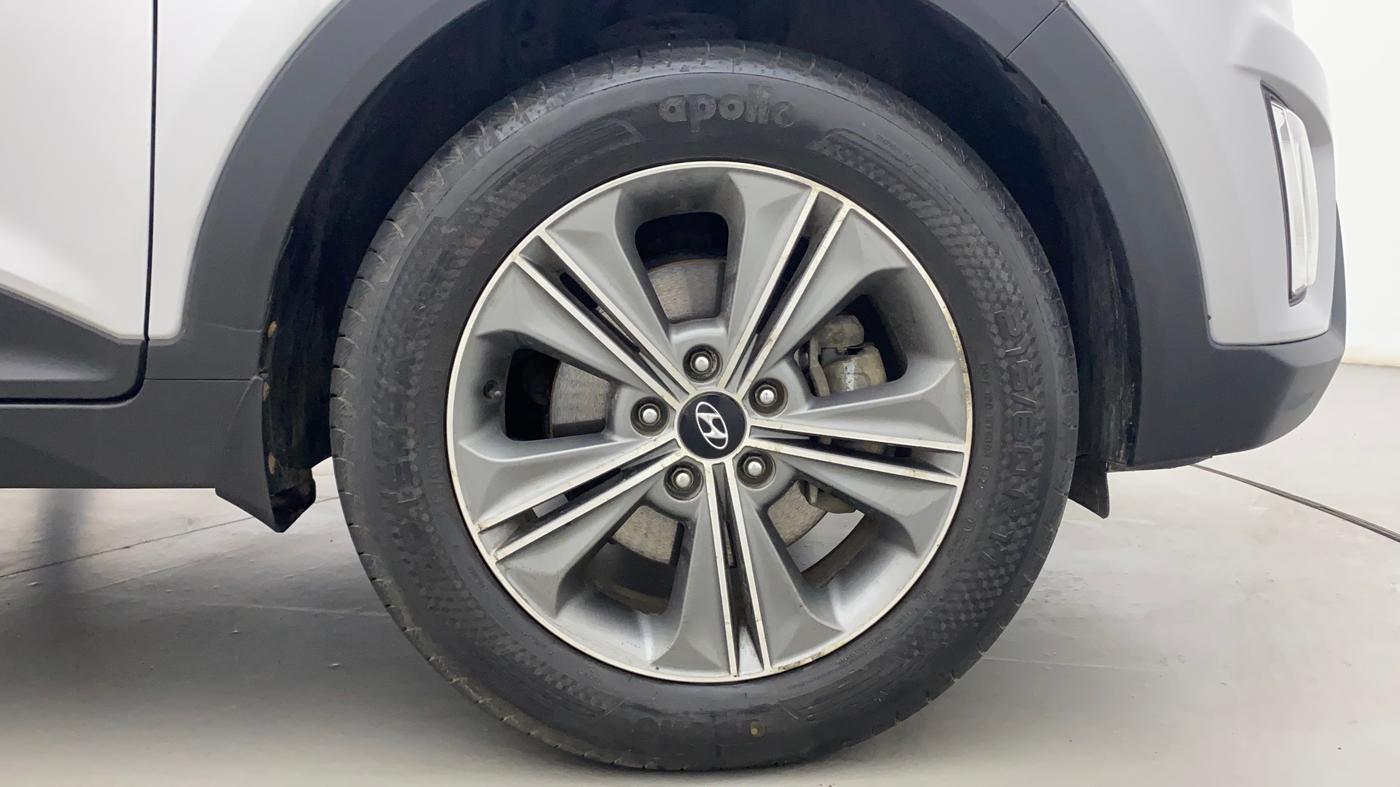 2018 Hyundai Creta SX PLUS AT 1.6 PETROL, Petrol, Automatic, 62,737 km, Right Front Wheel