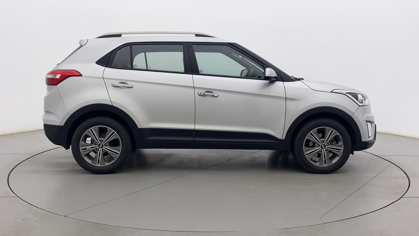 2018 Hyundai Creta SX PLUS AT 1.6 PETROL, Petrol, Automatic, 62,737 km, Right Side View