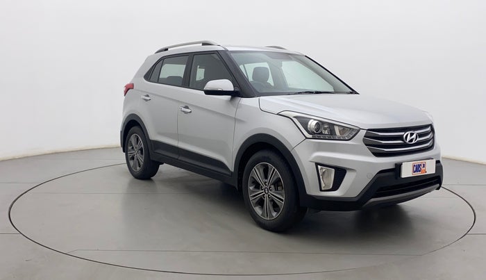 2018 Hyundai Creta SX PLUS AT 1.6 PETROL, Petrol, Automatic, 62,737 km, Right Front Diagonal
