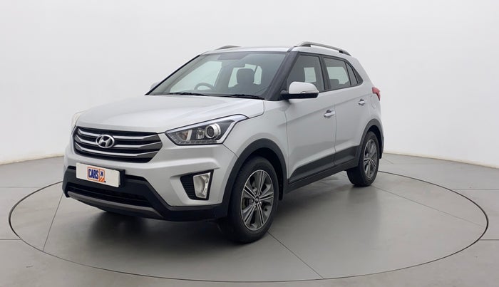 2018 Hyundai Creta SX PLUS AT 1.6 PETROL, Petrol, Automatic, 62,737 km, Left Front Diagonal
