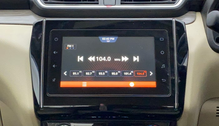 2022 Maruti Dzire ZXI CNG, CNG, Manual, 19,150 km, Infotainment System