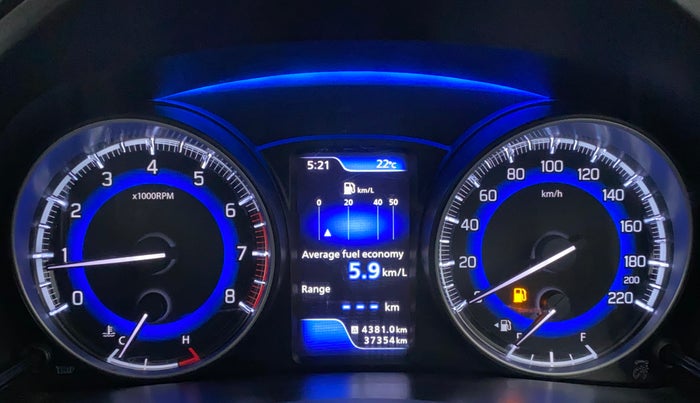 2019 Maruti Baleno ZETA PETROL 1.2, Petrol, Manual, 37,353 km, Odometer Image