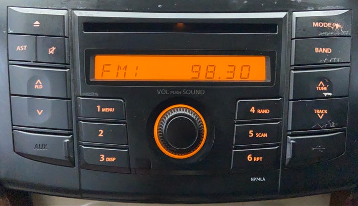 2012 Maruti Swift Dzire VXI 1.2 BS IV, Petrol, Manual, 1,71,266 km, Infotainment System