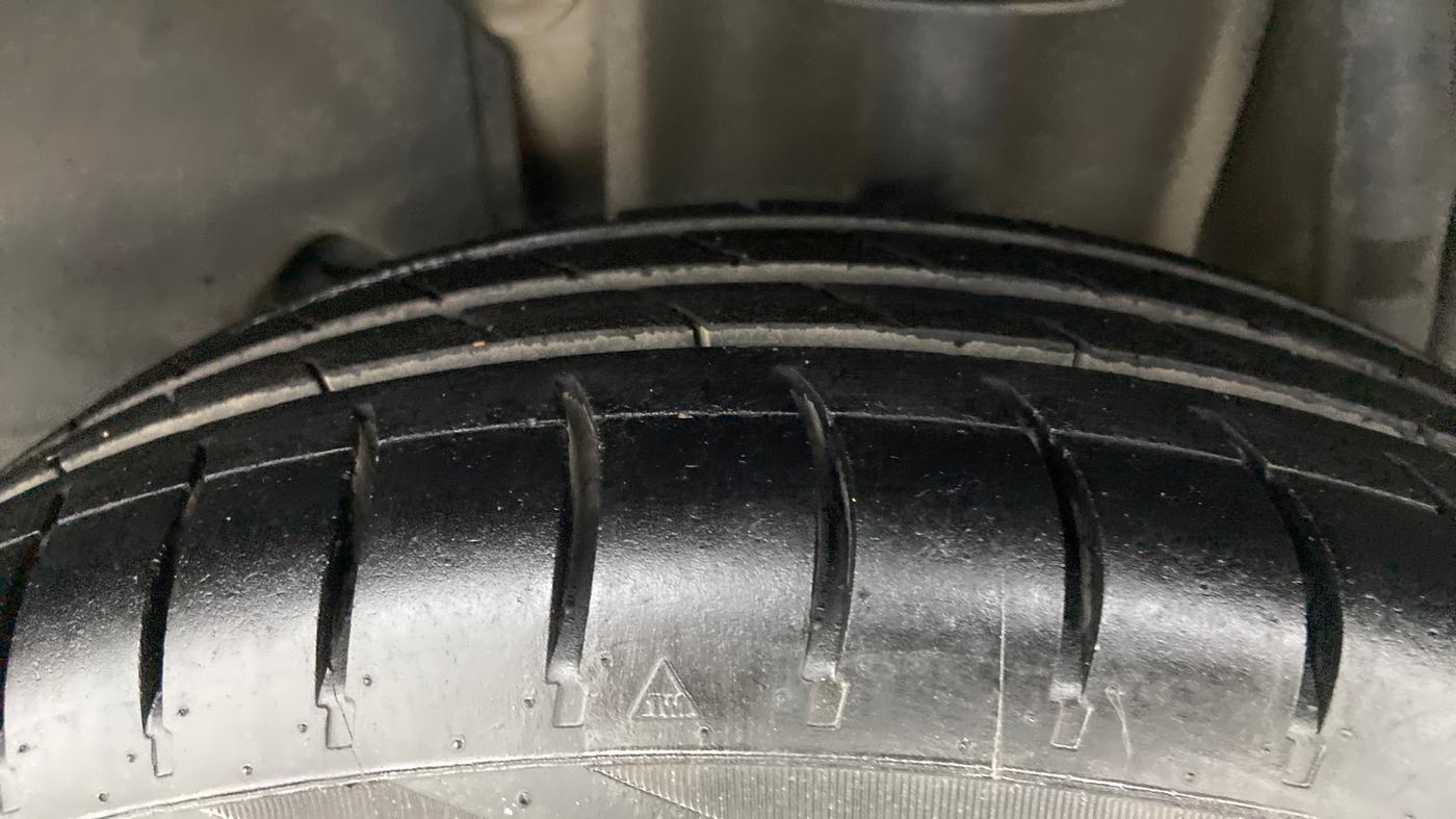2017 Tata Tiago XZA PETROL, Petrol, Automatic, 62,204 km, Left Rear Tyre Tread