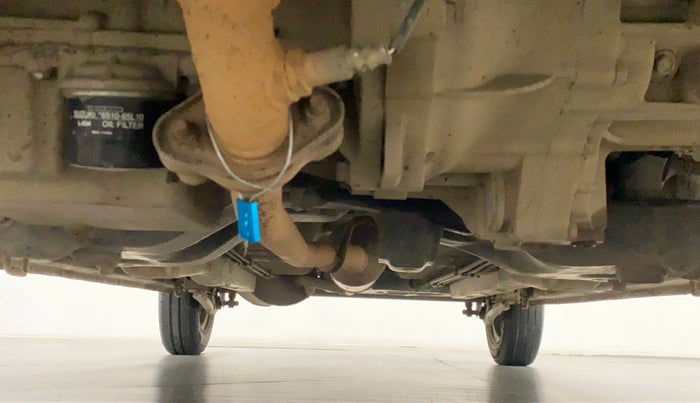 2018 Maruti Wagon R 1.0 LXI CNG, CNG, Manual, 92,252 km, Front Underbody