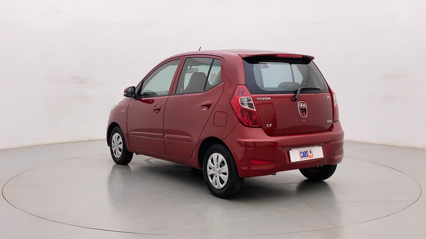 2011 Hyundai i10 SPORTZ 1.2, Petrol, Manual, 75,523 km, Left Back Diagonal