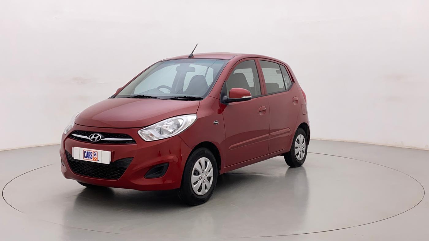 2011 Hyundai i10 SPORTZ 1.2, Petrol, Manual, 75,523 km, Left Front Diagonal
